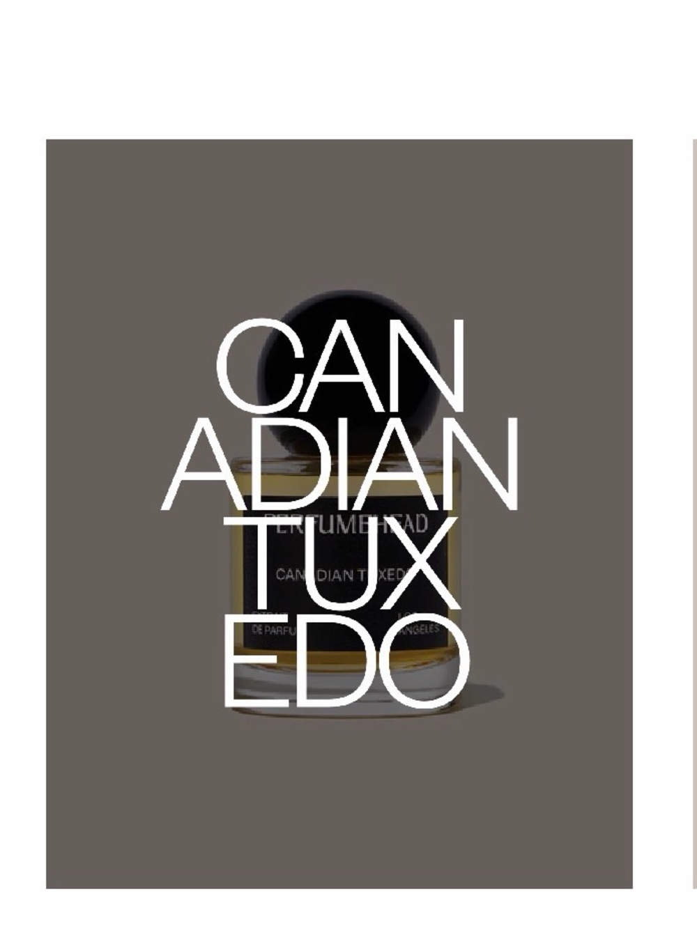 CANADIAN TUXEDO
EXTRAIT DE PARFUM from PERFUME HEAD